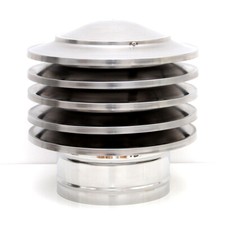 Kaminhut, Schornsteinhaube, Schornsteinabdeckung, Edelstahl, Schornsteinaufsatz 