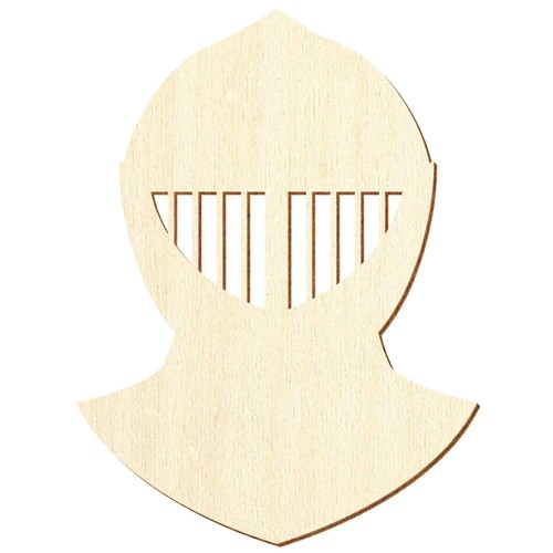 Holz ritterhelm deko - holz,