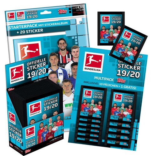 Topps bundesliga sammelsticker - topps,