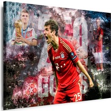 Leinwand Bilder T.  Müller, Sport, Fußball, Beste Spieler, Premium Kunstdruck