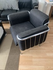 Artdeco  Sessel , Außergewöhnlich Mit Viel Chrom , Sehr Bequem!!