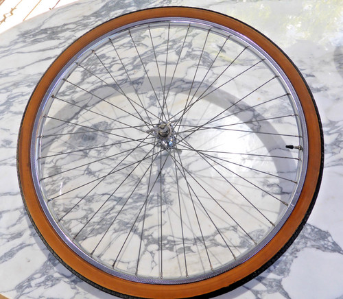 Oldtimer fahrrad laufrad - fahrrad,