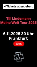 konzert tickets frankfurt