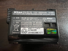Original Akku Nikon EN-EL15 für D800 D850 D750 D780 D7000 Z5 Z6 Z7 etc. MH-25