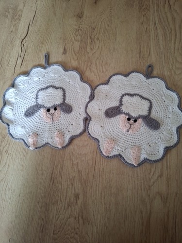 Topflappen motiv schaf - motiv,