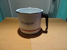 Milchtopf, Henkeltopf, Emaille, Innenmaß:13 cm hoch, Durchm. 14 cm