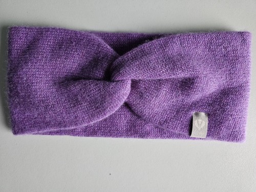 Stirnband lila kaschmir fraas - lila,