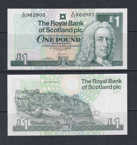 Schottland 2001 royal bank - -,