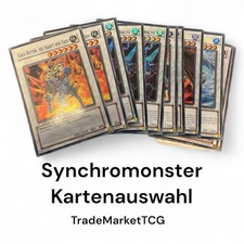 YUGIOH! Synchro Karten - Kartenauswahl/ Ultra Rare/ Super Rare/ Weiße Karten/
