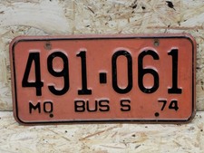 ALTES BUS NUMMERNSCHILD USA -