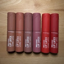 6x Rimmel Lip Latex Liquid