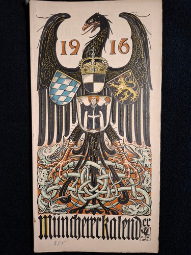 Münchener kalender für 1916 - kalender,