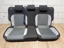 Rückbank VW Polo 6R 6C Cross schwarz Sitzbank Teilbar Kopfstützen Original