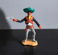 Timpo Toys Mexikaner - Figur - 70er - Grau Schwarz - Pistole - TOP - Sammler