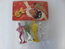 4 Vintage PVC Figurines The