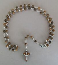 Rosenkranz Holzperlen Nußbaum