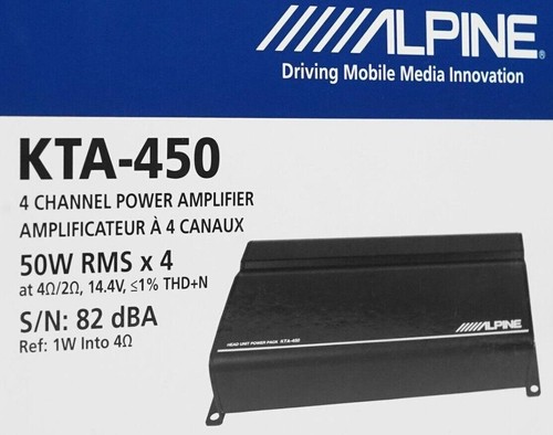 Alpine kta 450 - kta-450, class-d