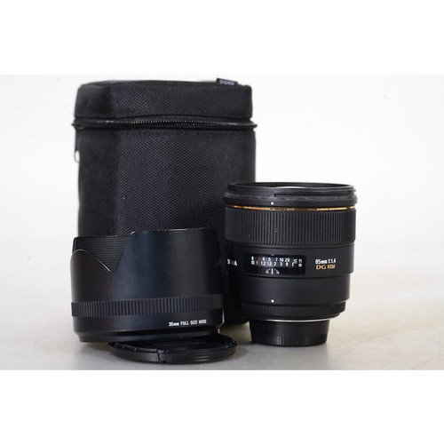 Sigma 85mm 1 - ex, dg