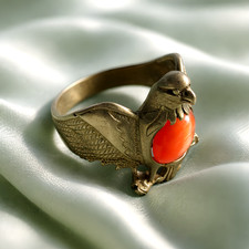 Raubvogel Bronzering mit