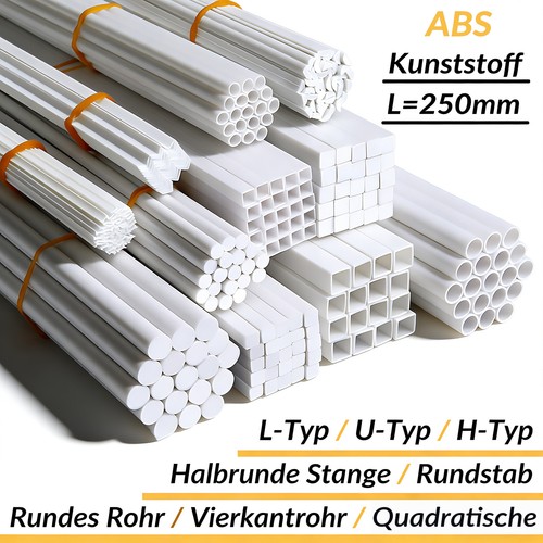 Abs polystyrol kunststoff - abs, rohr