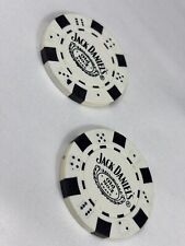 2 x Jack Daniels Poker Chip