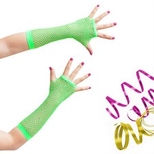 Netzhandschuhe Damen in Neon