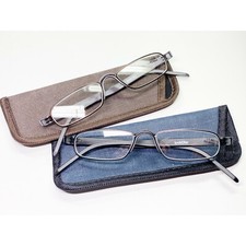 1 Unisex Lesebrille Lesehilfe Metall Brille ähnl. Rodenstock von 1,0 bis 3,5 Neu