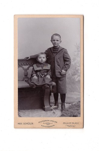 Cdv foto niedliche - foto, kleine