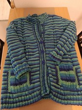 Strickjacke handarbeit gr - strickjacke,, handarbeit,