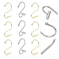  2 Boxes Duschvorhang Ringe Gardinen Scheibenhänger Gardinenhaken Für Vorhänge