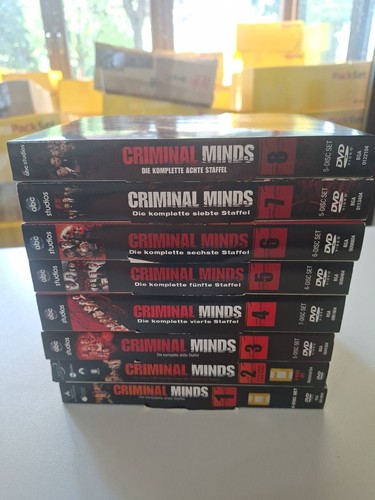 Criminal minds staffel dvd - minds, 1-8