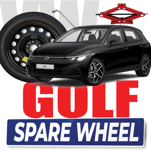 Notrad loch 4x4 vw golf - 17",
