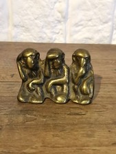 Die drei Affen in Bronze, 60er