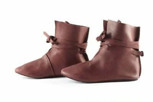Authentische wikinger stiefel - wikinger,