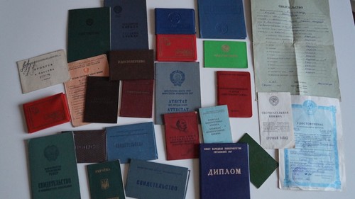 Konvolut sammlung dokumente - konvolut,