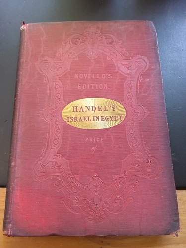 Victorian händel israel - victorian, in