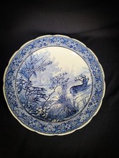 Delfts Wandteller Royal Sphinx Boch – 30 cm – Jagdmotiv