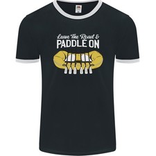 Paddel auf lustig weiß wasser - auf,