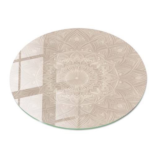Glastischplatte mit druck - mit,