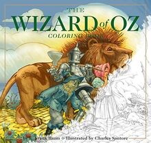 The wizard coloring book - the,