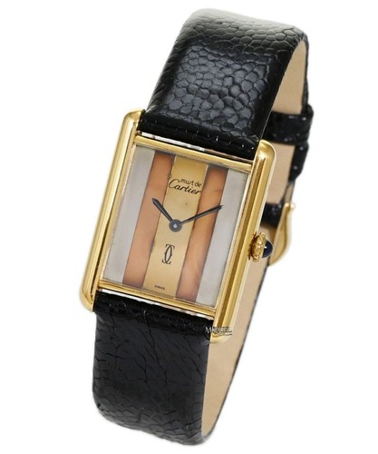 Cartier must tank - cartier, handaufzug