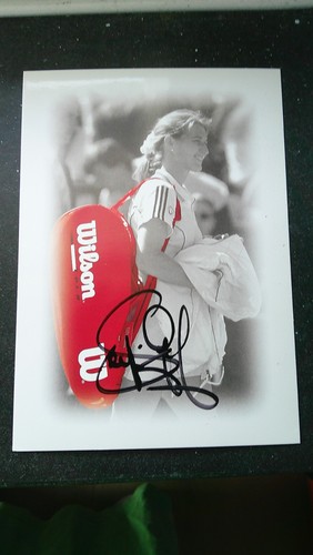 Steffi graf original signierte - graf,