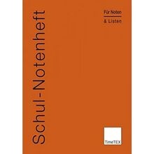 Timetex schul notenheft von - schul-notenheft, a4