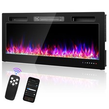 42" Electric Fireplace Insert