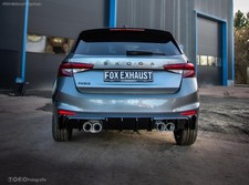  Duplex Sportauspuff Skoda