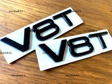 2 X AUDI V8T SCHWARZ