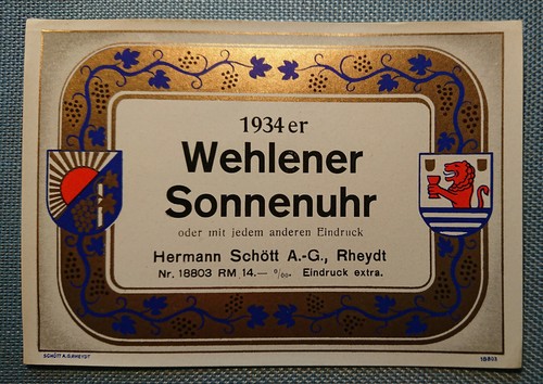 Altes weinetikett - altes,