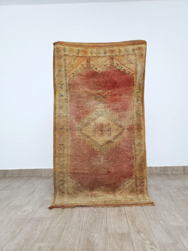 Vintage berber wollteppich - vintage,