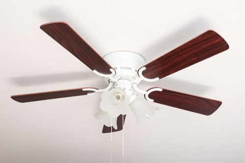Flacher deckenventilator mit - flacher,