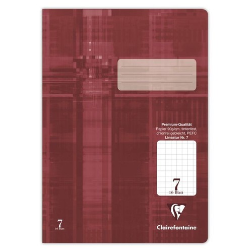 Clairefontaine schulheft din - schulheft,